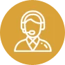 Customer Assistance & Contentment Icon